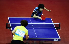 图文 七城会乒乓球女子团体赛 青岛队夺冠 