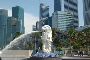 实拍新加坡的美丽风光 