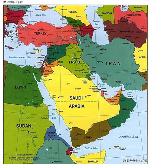 中东国家关系图解(中东国家的关系)