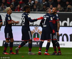 德甲第15轮 拜仁慕尼黑客场1 0击败法兰克福 