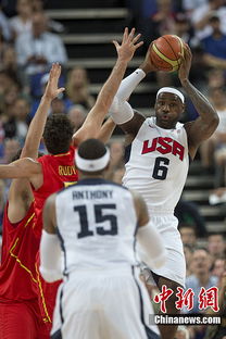 奥运男子篮球决赛 美国队夺冠 高清组图 