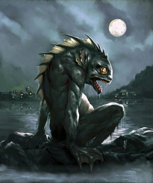 克苏鲁神话怪物大全第一期 印斯茅斯 墙中之鼠 疯狂山脉 ╰ ︶ ╯ 