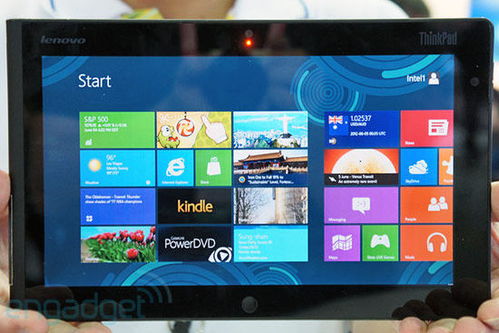联想展示全新Win8 ThinkPad平板电脑 