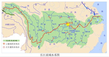 长江流域地图 
