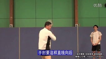 李在福羽毛球教学视频 – 