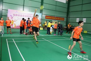 人民网海南视窗杯 海南省业余羽毛球公开赛开赛 