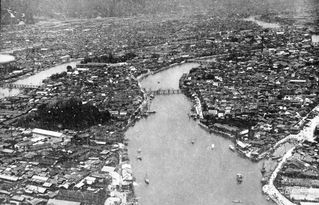 广岛爆炸前后照片对比