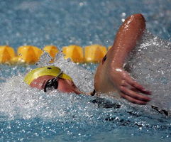 游泳――澳大利亚选手夺得女子100米自由泳金牌 1 