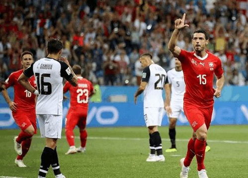 世界杯E组 瑞士2 2哥斯达黎加晋级淘汰赛将战瑞典