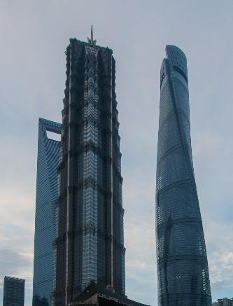 晨曦中的上海陆家嘴高楼建筑风光,经济繁荣的大城市就是不一样