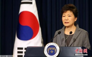 韩媒 朴槿惠受沉船影响支持率连续4周下滑