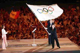 奥运 张艺谋8分钟演出震撼雅典 奥运会旗移交北京 2008再相见 组图 
