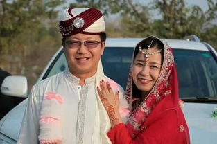 中国小伙娶美貌巴基斯坦女孩为妻 新娘称很幸福