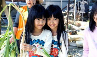 台湾人气双胞胎小姐妹最新照 长大依然动人 