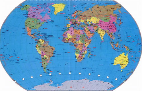 世界地图(世界地图高清卫星地图全景图)
