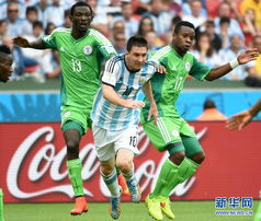 梅西梅开二度 阿根廷3 2尼日利亚携手晋级 