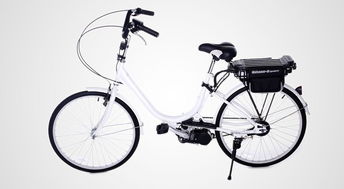 电动自行车24寸女士电动助力自行车 中置电机电动车