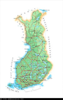 芬兰地图图片免费下载 编号3747964 红动网 