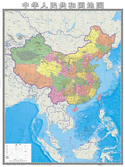 中国地图(中国地图高清版可放大)