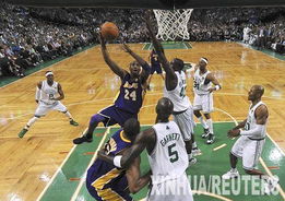 NBA总决赛第三场 湖人胜凯尔特人 NBA2009 2010赛季 