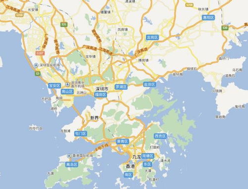 谁能给发一张深圳市的高清地图,最好是JPG格式的, 