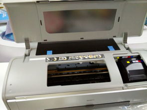 我们用的爱普生1390的打印机,为什么打照片之前都要清洗墨头,从左数 
