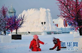 哈尔滨冰雪大世界图片大全冰雪运动儿童绘画作品的简单介绍