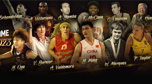 姚明入选2023年FIBA篮球名人堂 中国第三人 男篮运动员首人