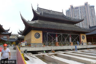 史无前例 上海玉佛寺大雄宝殿将平移30米 