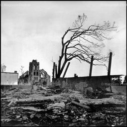 1945年原子弹轰炸后的广岛 