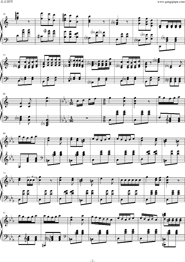 肖邦圆舞曲钢琴谱(肖邦圆舞曲钢琴谱op7no3)