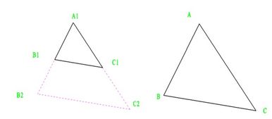 相似三角形为什么要定义对应边成比例 