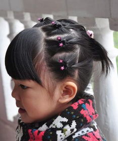 3岁小孩发型绑扎方法 小孩发型简单扎法 发型师姐 