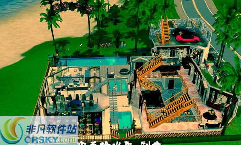 模拟人生3千万级海滨豪宅mod界面预览 模拟人生3千万级海滨豪宅mod界面图片 