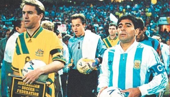 世界杯小历史,1994年世界杯预选赛洲际附加赛,老马复出惊险晋级