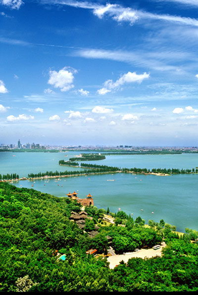武汉东湖风景区将造 四季花城 