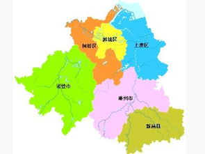 绍兴市行政区划分(绍兴市行政区图)