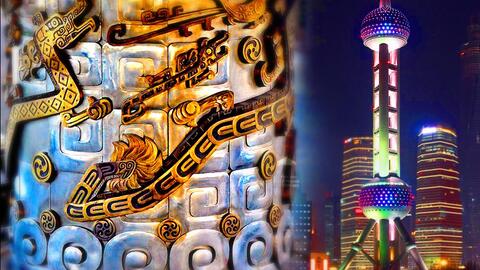 上海高架桥九龙柱实拍,传说有一段灵异事件,看完你会害怕吗