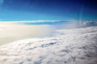 梦见坐飞机俯视看到美丽的风景 