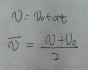 这个公式怎么推出来的求解 V 1 2 平均速度 1 2 V Vo 求过求程方法 