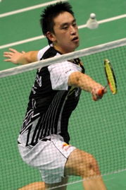 羽毛球中国大师赛高欢晋级 高欢网前回球 