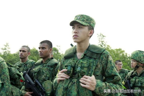 绿色的日子 新加坡服义务役的新兵