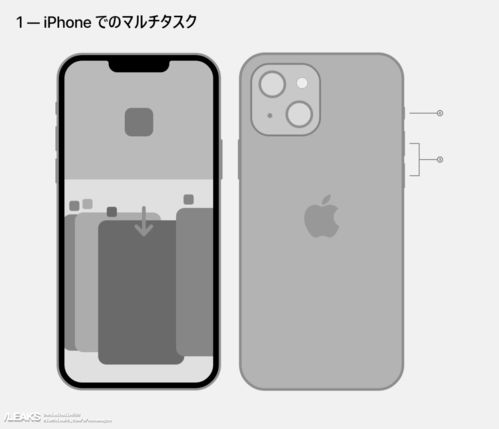 爆料 疑似iPhone 13说明文档图片曝光,更小刘海 新后摄设计