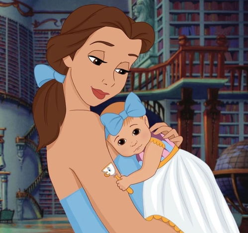迪士尼公主的宝宝到底长什么样 各个逆天颜值,完美继承妈妈样貌