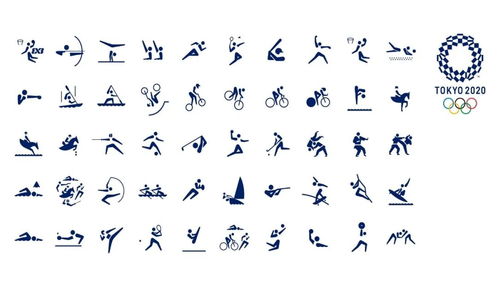 奥林匹克的又一个 第一 ,2020东京奥运会首次使用动态图标