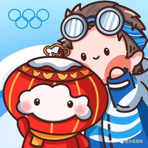 北京冬奥会吉祥物冰墩墩雪容融高清头像壁纸表情包,两者结合简直是冰雪奇缘啊
