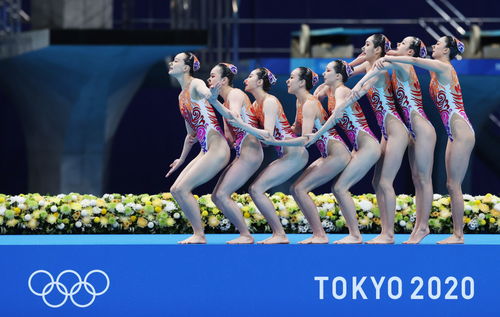 东京奥运会 花样游泳 中国队获得集体项目银牌