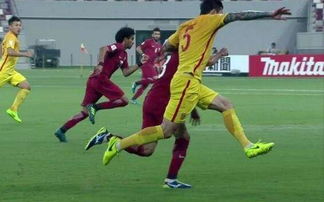 国足对战卡塔尔 国足2 1卡塔尔国足胜卡塔尔仍无缘世界杯多么痛的领悟 图