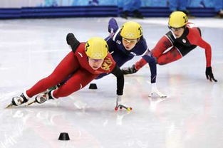 黑龙江第十三届省运会短道速滑首日 追逐比赛激烈进行