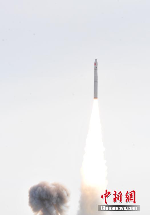 中国长征十一号固体运载火箭完成首次全商业发射 